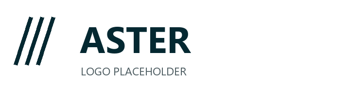 ASTER — sample logo placeholder